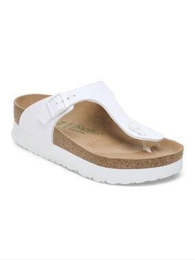 Papillio By Birkenstock Gizeh Platform Vegan Thong Sandals Size 38